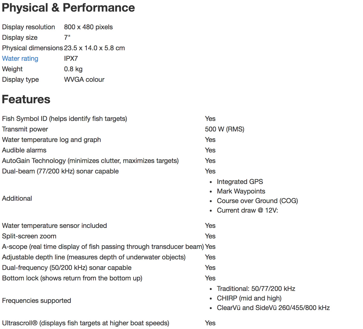 Garmin Striker Plus 7sv GT52HWTM Transducer 0100187401 Hudson